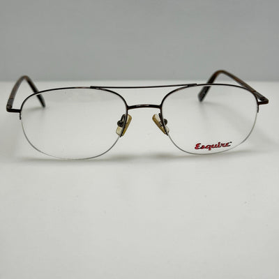 Esquire E605 Brown Eyeglasses Eye Glasses Frames 56-18-145