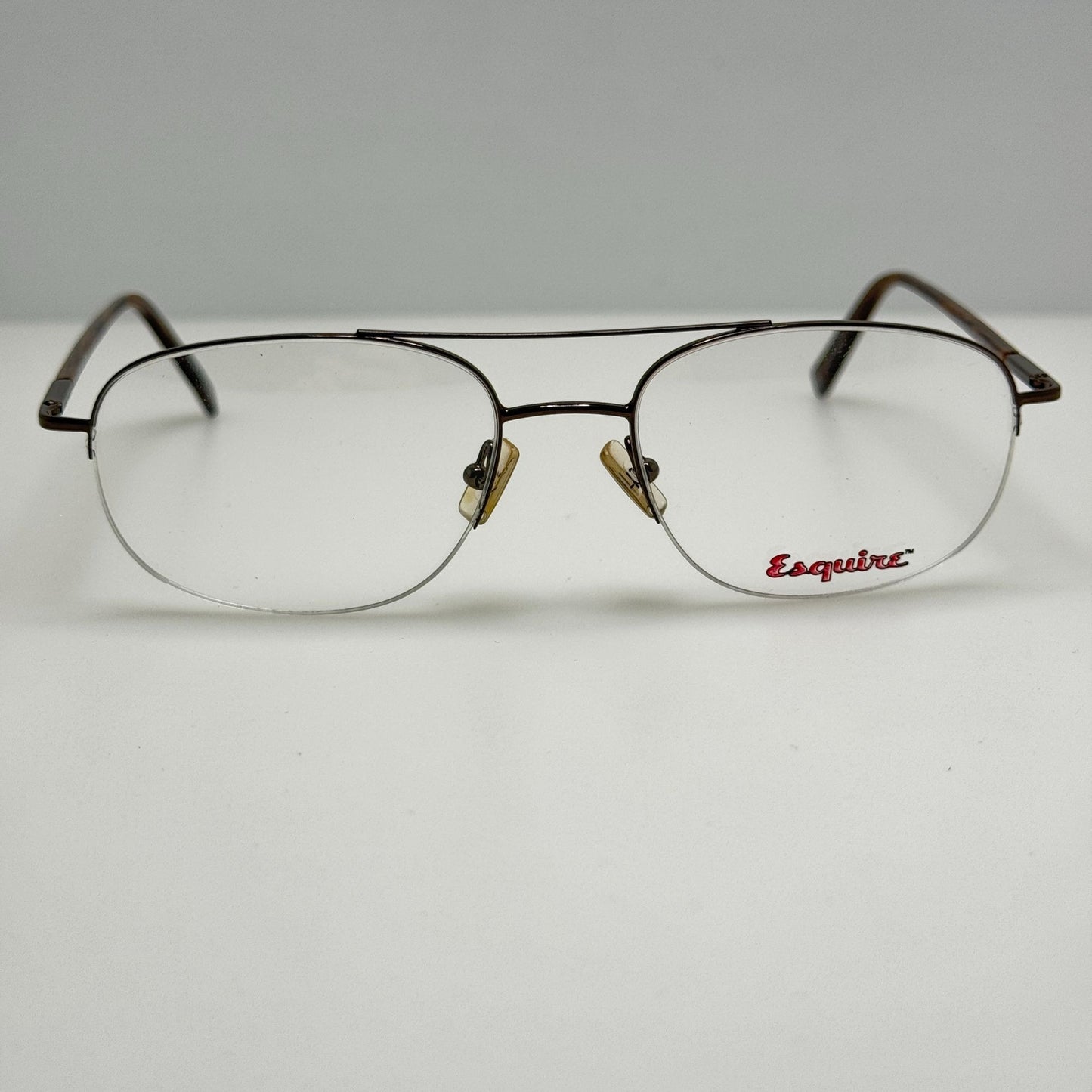 Esquire E605 Brown Eyeglasses Eye Glasses Frames 56-18-145