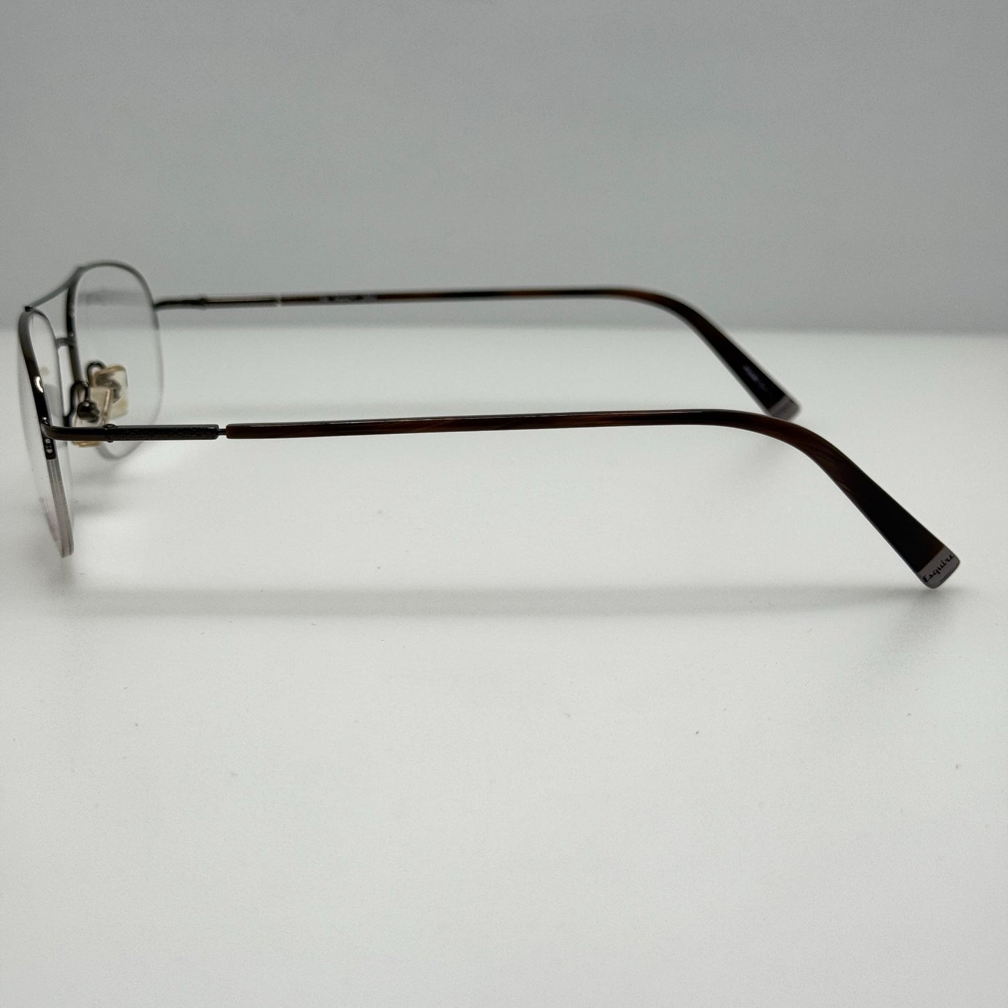 Esquire E605 Brown Eyeglasses Eye Glasses Frames 56-18-145