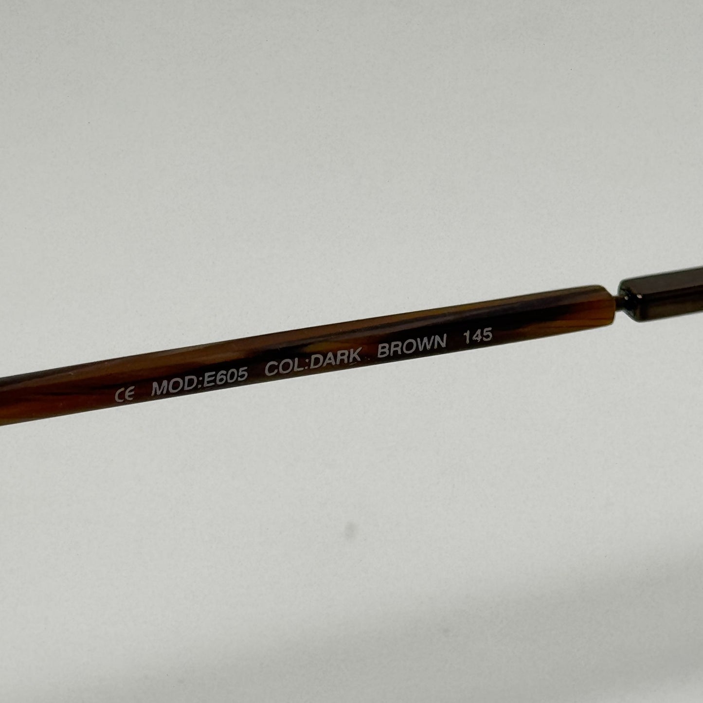 Esquire E605 Brown Eyeglasses Eye Glasses Frames 56-18-145