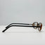 Norma Kamali Eyeglasses Eye Glasses Frames 7129 Black Bark Italy 50-18-140
