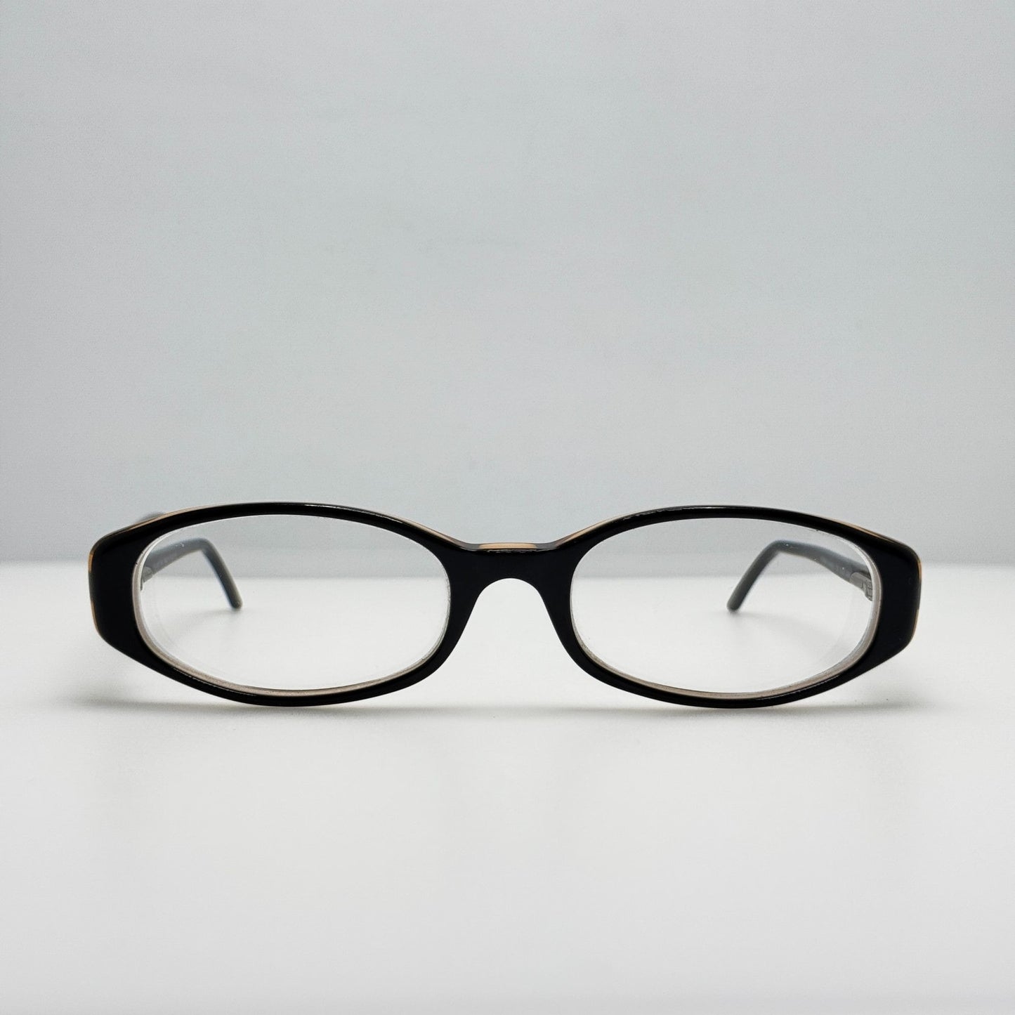 Norma Kamali Eyeglasses Eye Glasses Frames 7129 Black Bark Italy 50-18-140