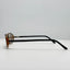 Norma Kamali Eyeglasses Eye Glasses Frames 7129 Black Bark Italy 50-18-140