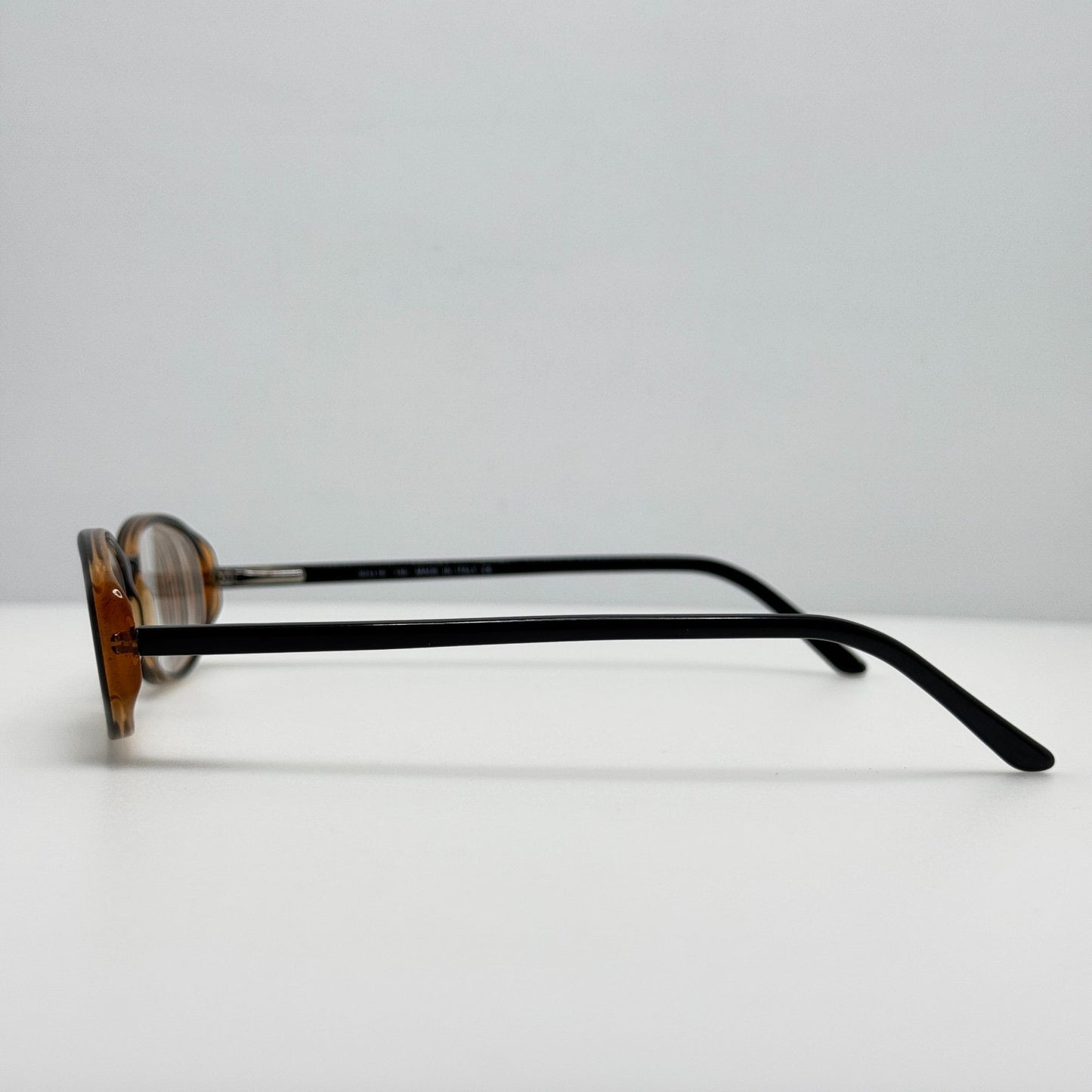 Norma Kamali Eyeglasses Eye Glasses Frames 7129 Black Bark Italy 50-18-140