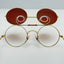 Anglo American Optical Mod M85 Flip Top Eyeglasses Eye Glasses Frames 47-22