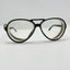 Zyloware Eyeglasses Eye Glasses Frames Aviator 140 Black Nylon France