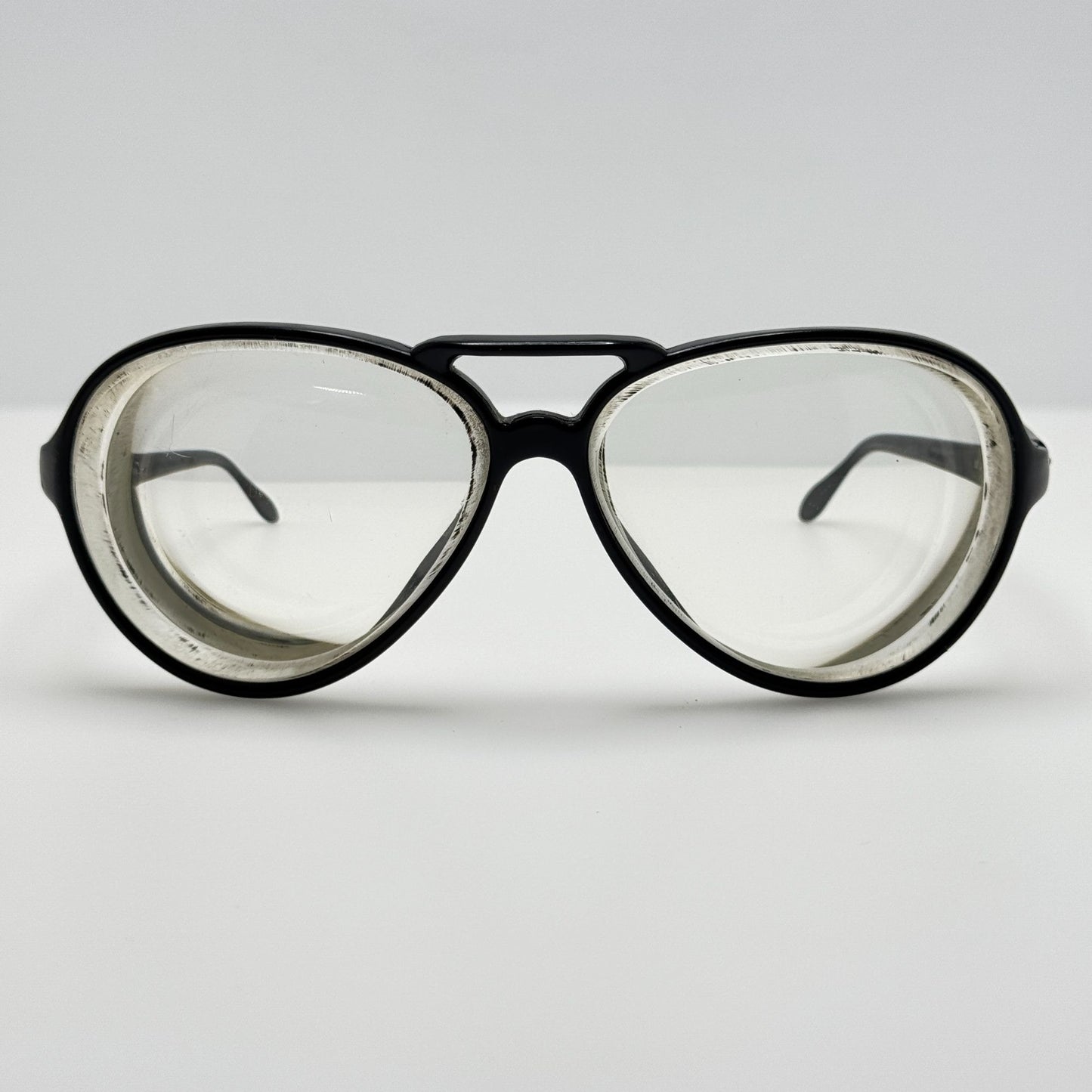 Zyloware Eyeglasses Eye Glasses Frames Aviator 140 Black Nylon France