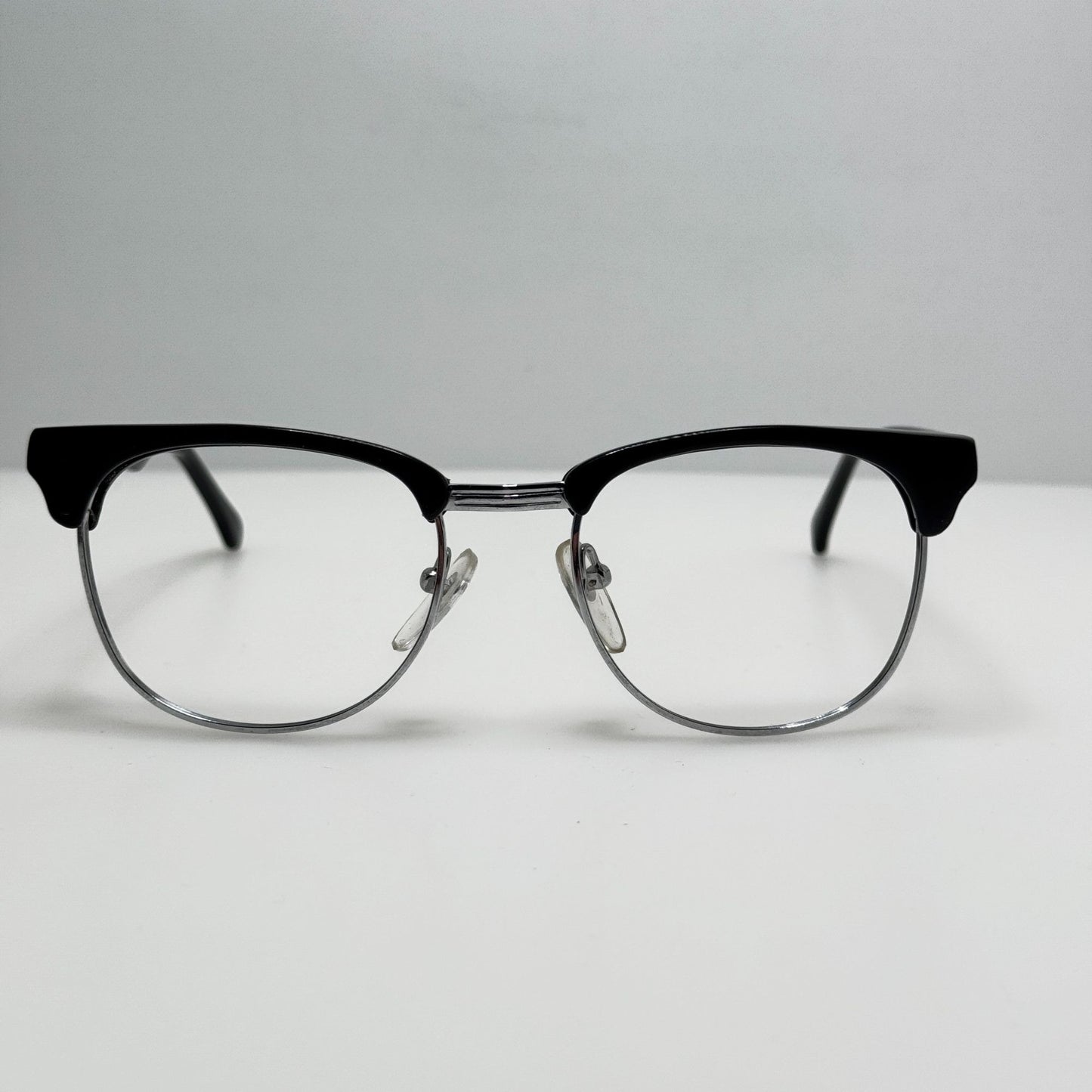 Boulevard Boutique Eye Glasses Eyeglasses Frames 3007 Silver Black 56-18-145