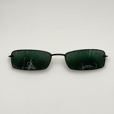 Calvin Klein Clips Sunglasses Clip 5112MAG 51 Black Polarized