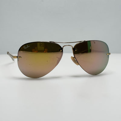 Ray Ban Sunglasses RB 3449 001/2 Italy 59-14-135
