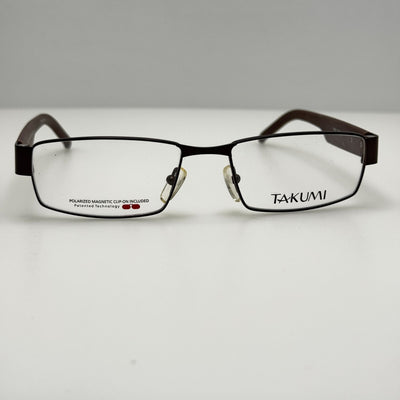 Takumi T9968 10 Eyeglasses Eye Glasses Frames 53-17-140 W/ Clip