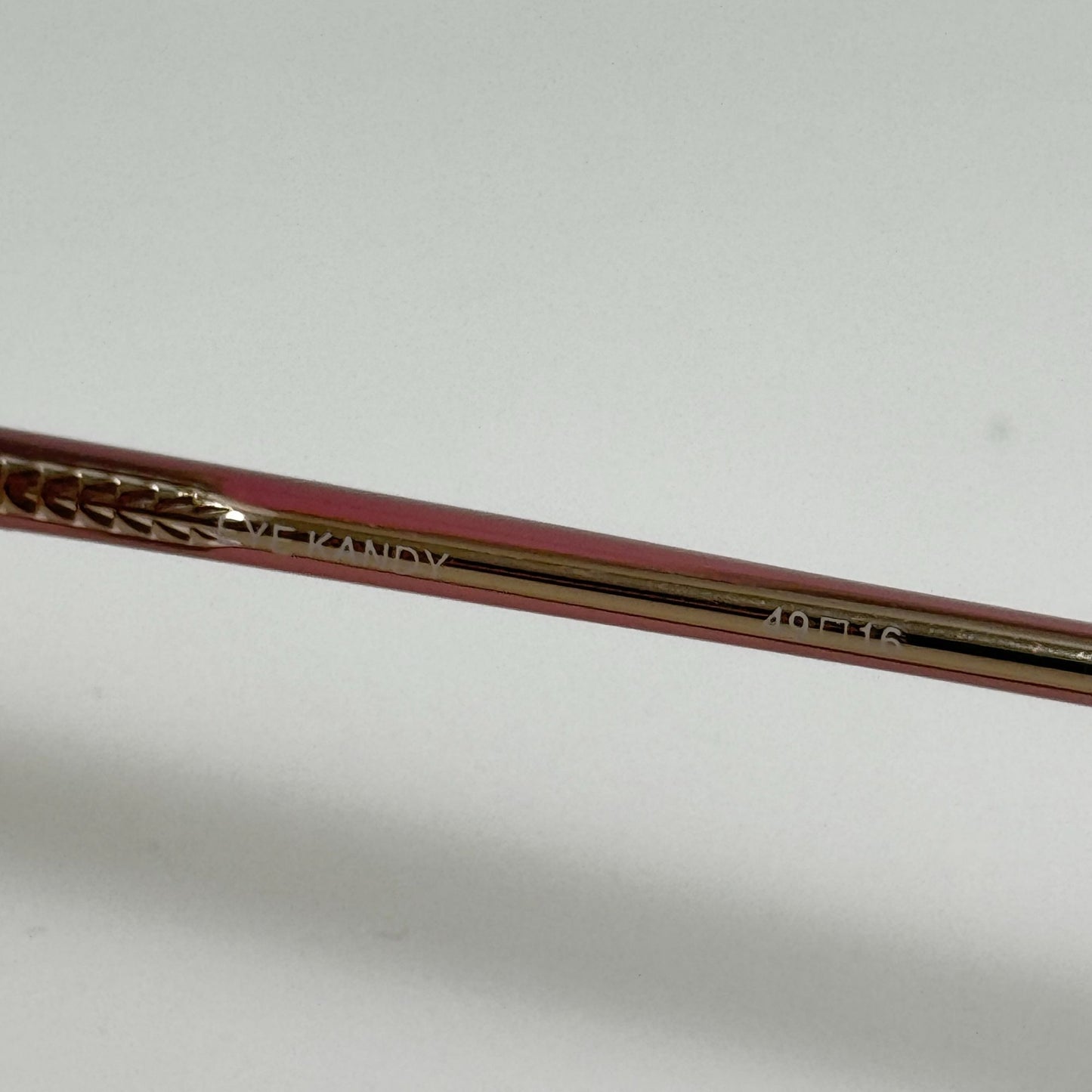 Paris Blues Eye Kandy Pink Eyeglasses Eye Glasses Frames 49-16-140