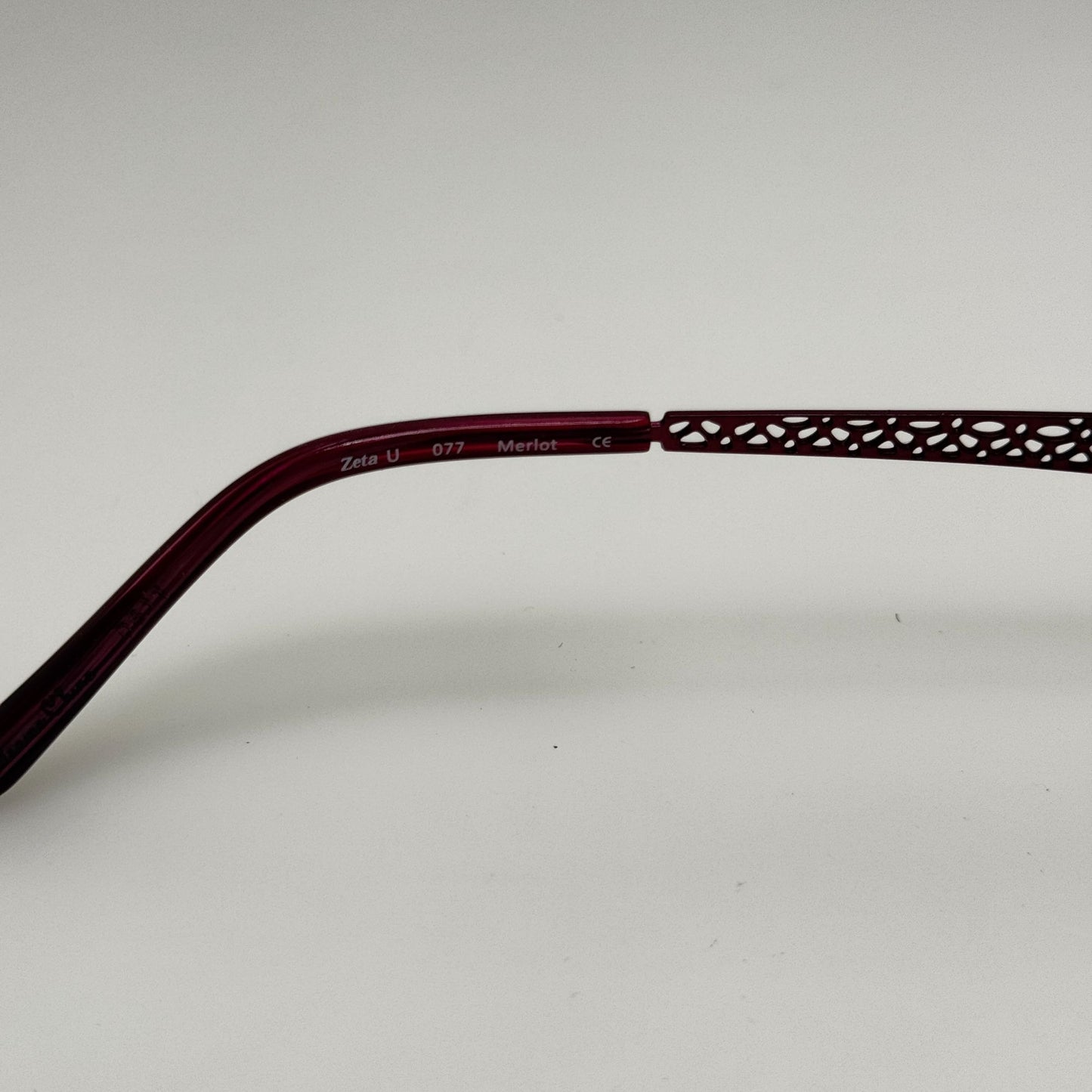 Invincilites Zeta U 077 Merlot Eyeglasses Eye Glasses Frames 51-16-140