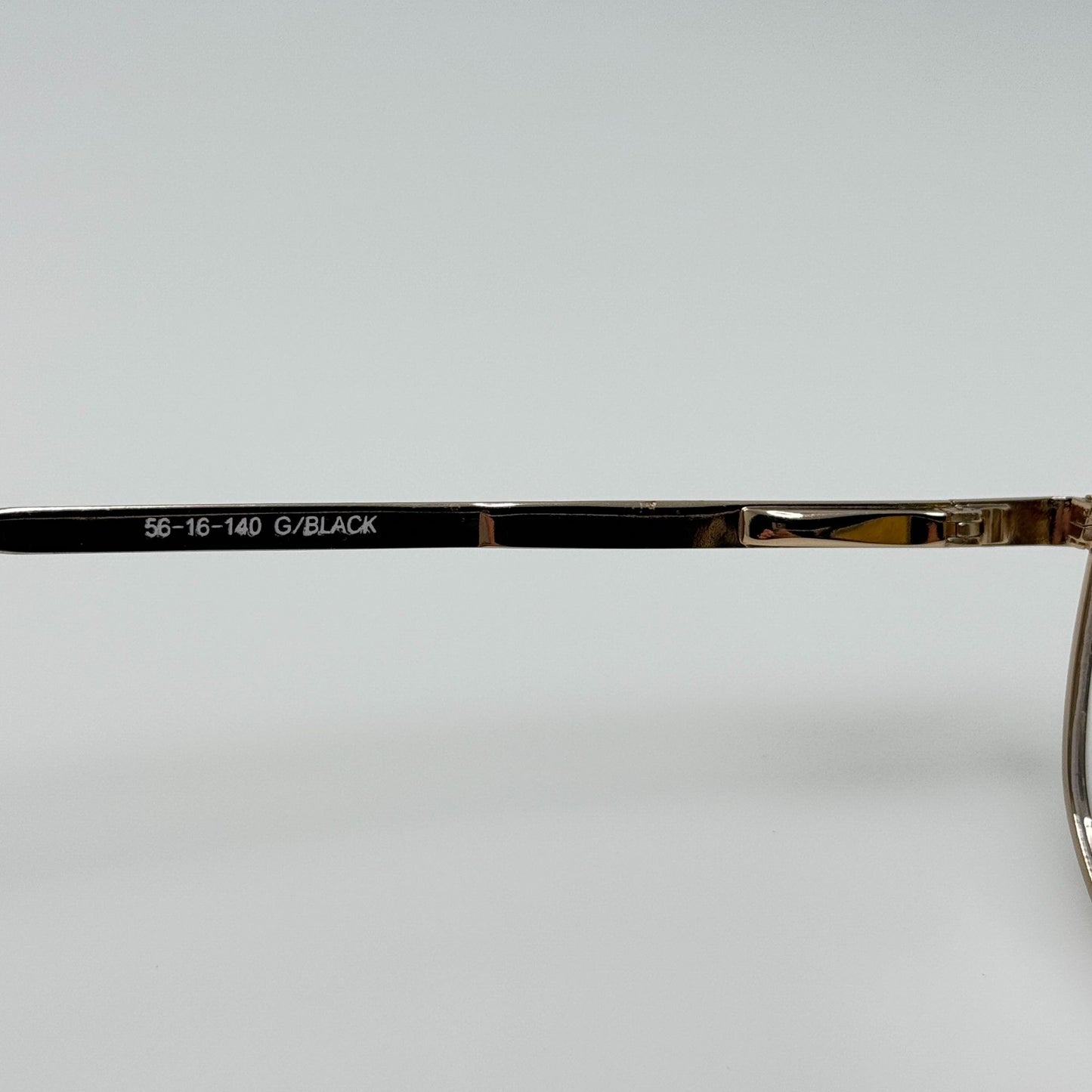 Galant 309 Gold Black Eyeglasses Eye Glasses Frames 56-16-140