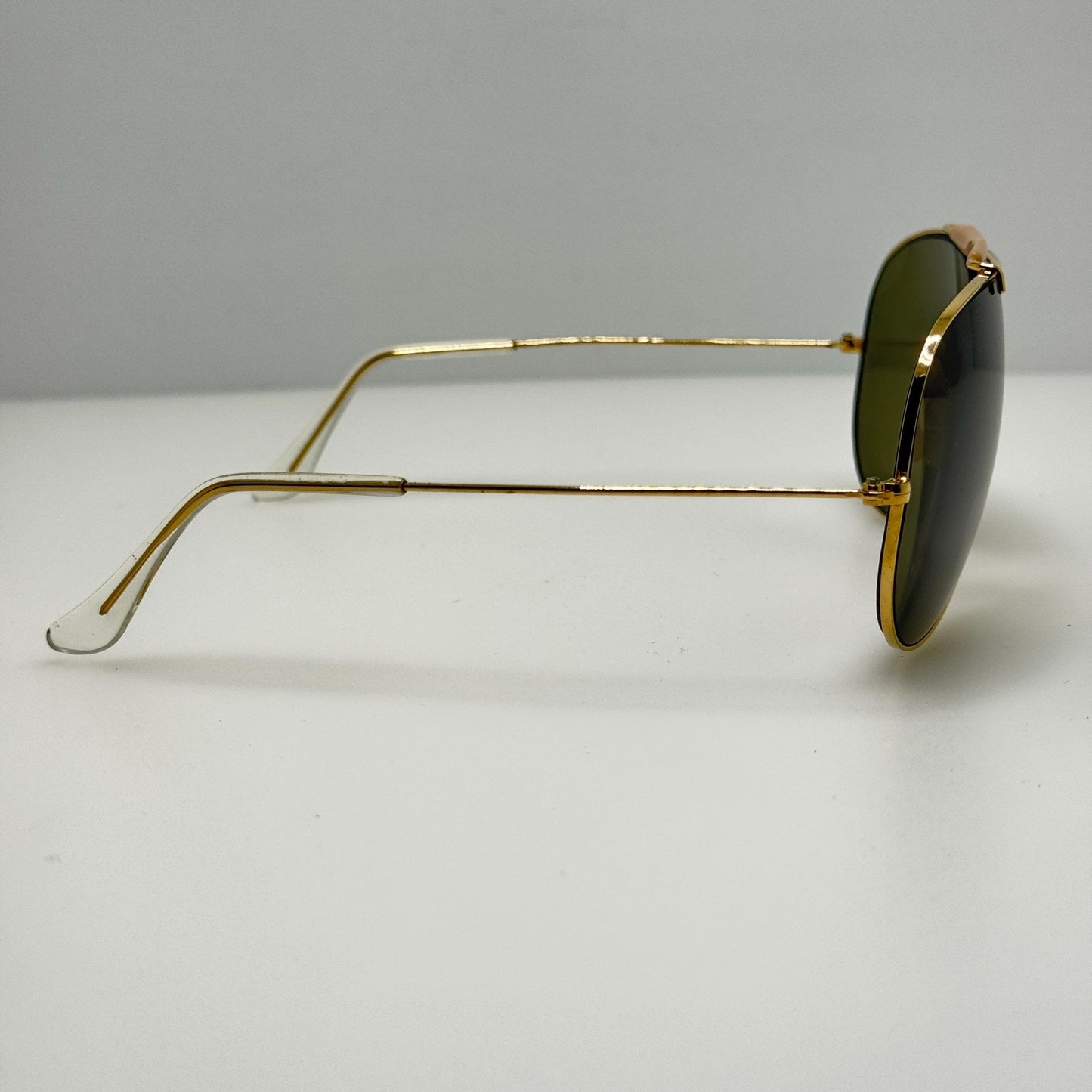 Ray Ban Bausch & Lomb Outdoorsman Eye Glasses Frames Aviator Gold 62-14