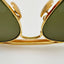 Ray Ban Bausch & Lomb Outdoorsman Eye Glasses Frames Aviator Gold 62-14