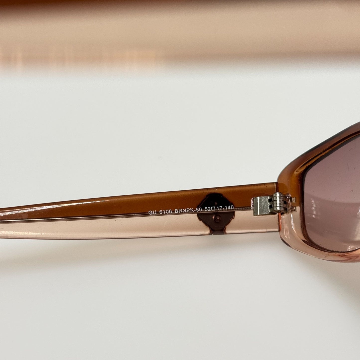 Guess Sunglasses GU 6106 BRNPNK 50 52-17-140