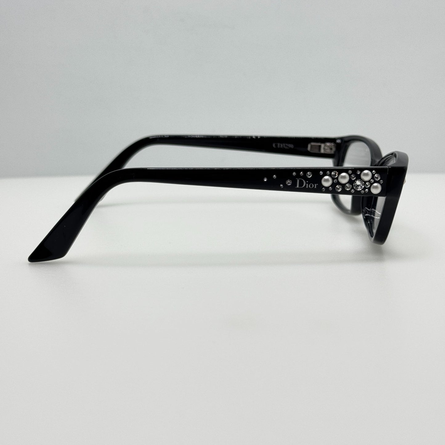 Christian Dior CD3259 BWH Black Eyeglasses Eye Glasses Frames Italy 52-14-140