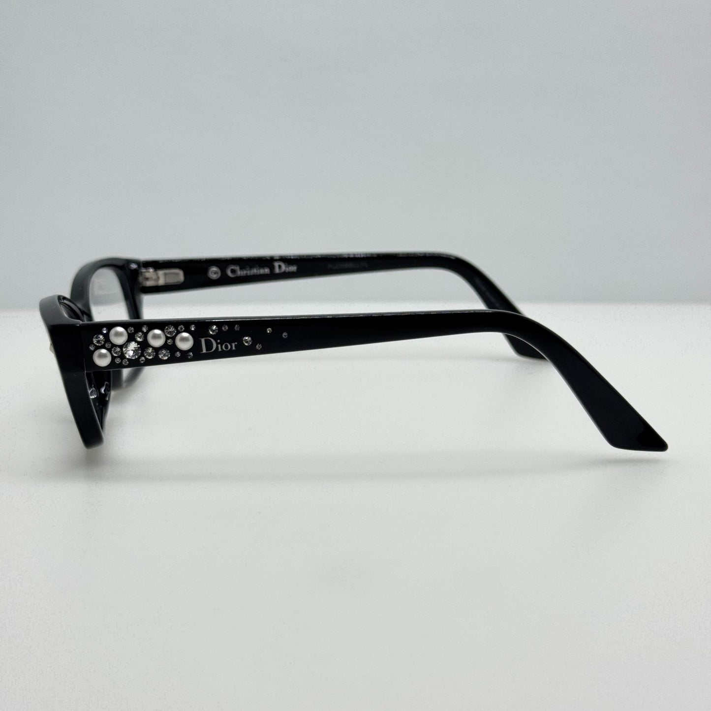 Christian Dior CD3259 BWH Black Eyeglasses Eye Glasses Frames Italy 52-14-140