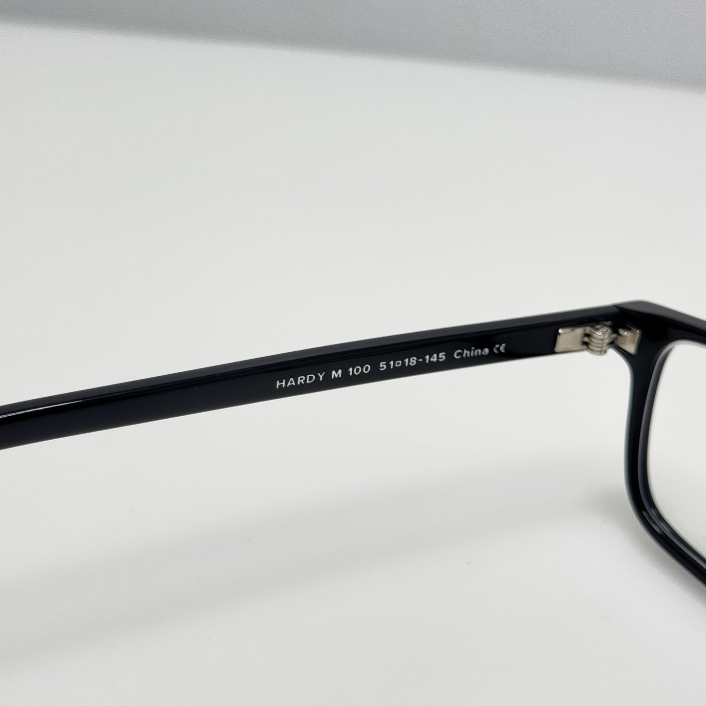 Warby Parker Eye Glasses Eyeglasses Frames Hardy N 100 Black 51-18-145