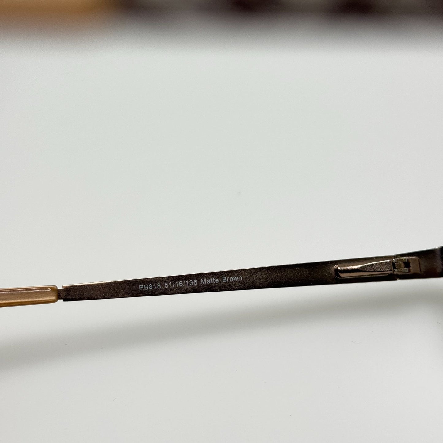 Global Optique PB818 Brown Eyeglasses Eye Glasses Frames 51-16-135
