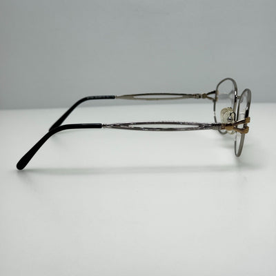 Giorgio Vincente GV 238 YG Silver Eye Glasses Eyeglasses Frames 53-19-135