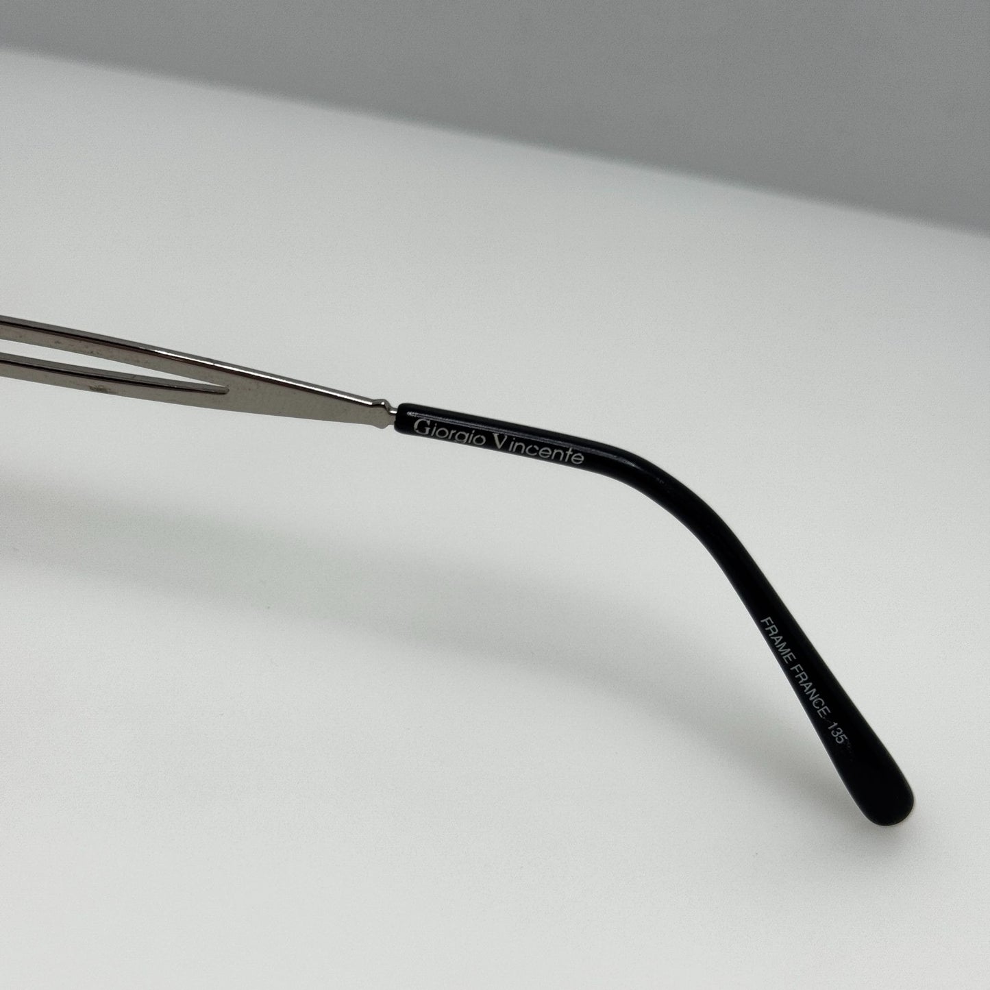 Giorgio Vincente GV 238 YG Silver Eye Glasses Eyeglasses Frames 53-19-135