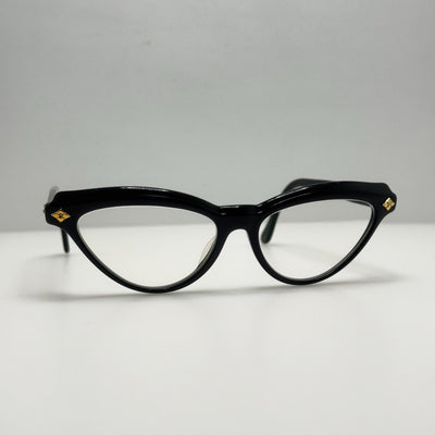 Robert La Roche Mod 361 Black Eyeglasses Eye Glasses Frames France 48-17