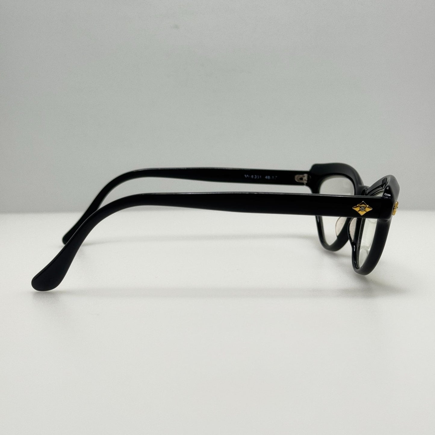 Robert La Roche Mod 361 Black Eyeglasses Eye Glasses Frames France 48-17